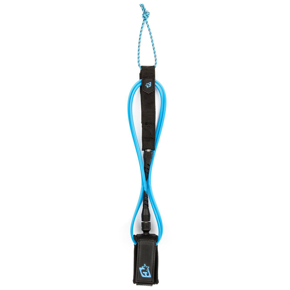 Creatures of Leisure Lite 6' Surf Leash Blue Black