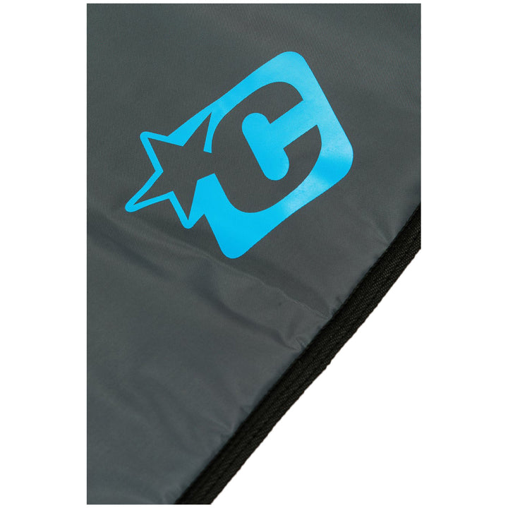 Creatures of Leisure Fish Lite Sufboard Bag Charcoal Cyan