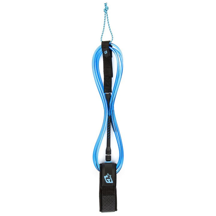 Creatures of Leisure Longboard Knee 9' Surf Leash Blue Black
