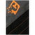 Creatures of Leisure Shortboard Travel Surfboard Bag Black Orange