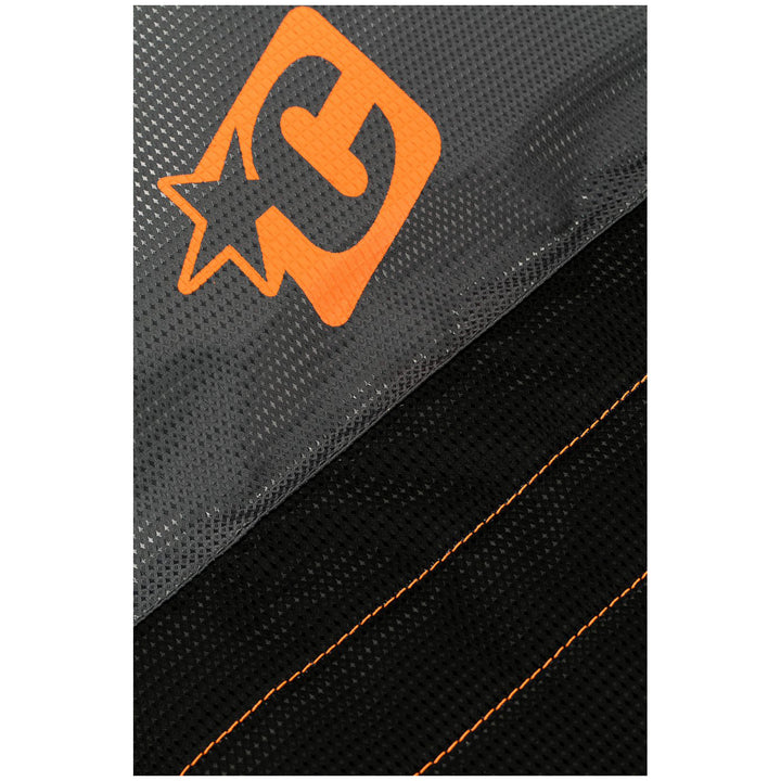 Creatures of Leisure Shortboard Travel Surfboard Bag Black Orange