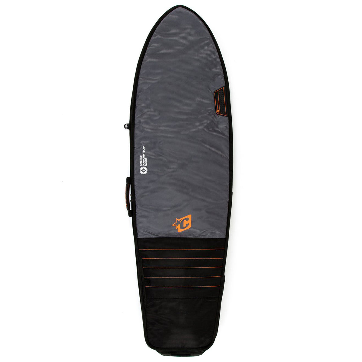 Creatures of Leisure Fish Travel Surf Bag Black Orange