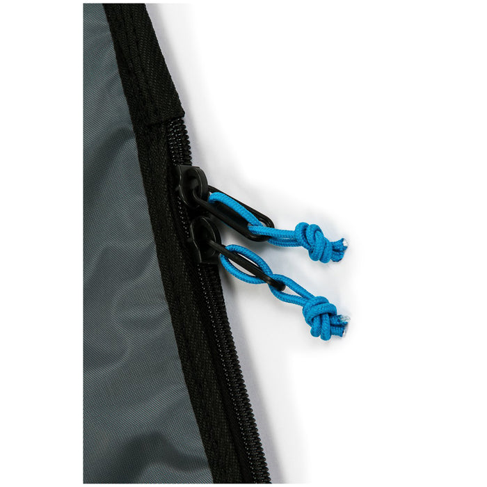 Creatures of Leisure Longboard Lite Surfboard Bag Charcoal Cyan
