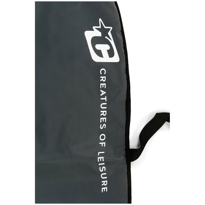 Creatures of Leisure Longboard Lite Surfboard Bag Charcoal Cyan