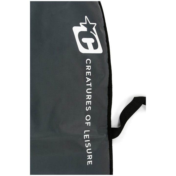 Creatures of Leisure Longboard Lite Surfboard Bag Charcoal Cyan