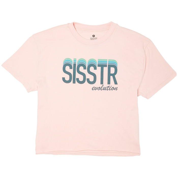 Sisstrevolution Prismatic Sisstr Crop T-Shirt - Women's Rose