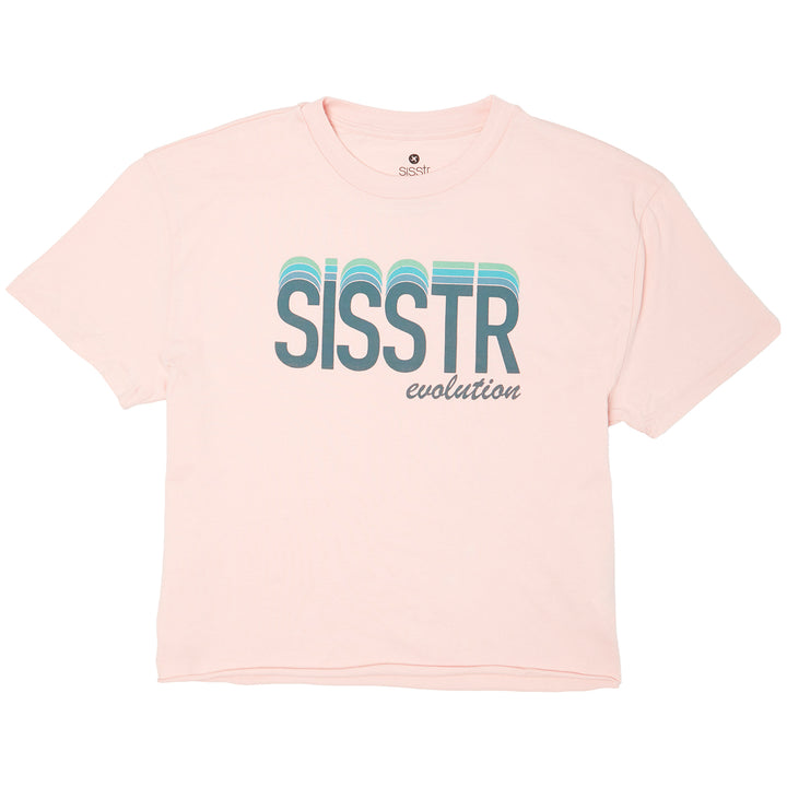 Sisstrevolution Prismatic Sisstr Crop T-Shirt - Women's Rose
