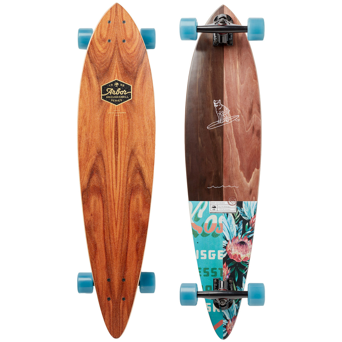 Arbor Fish Groundswell Longboard Complete