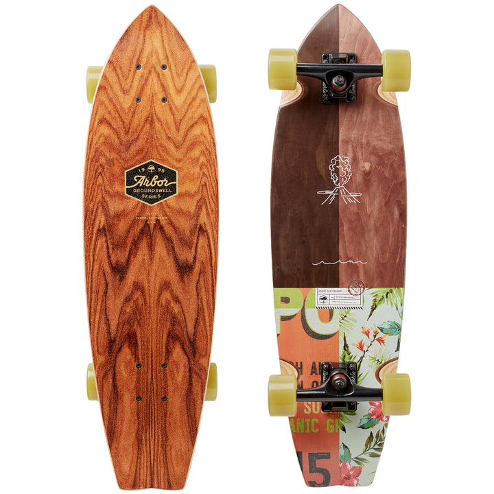 Arbor Sizzler Groundswell Longboard Complete