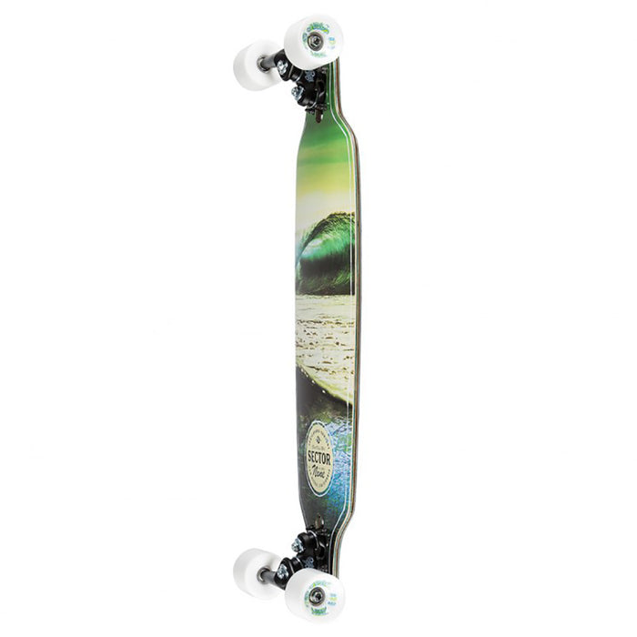Sector 9 Verde Mini Fractal Longboard Complete