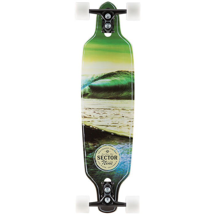 Sector 9 Verde Mini Fractal Longboard Complete