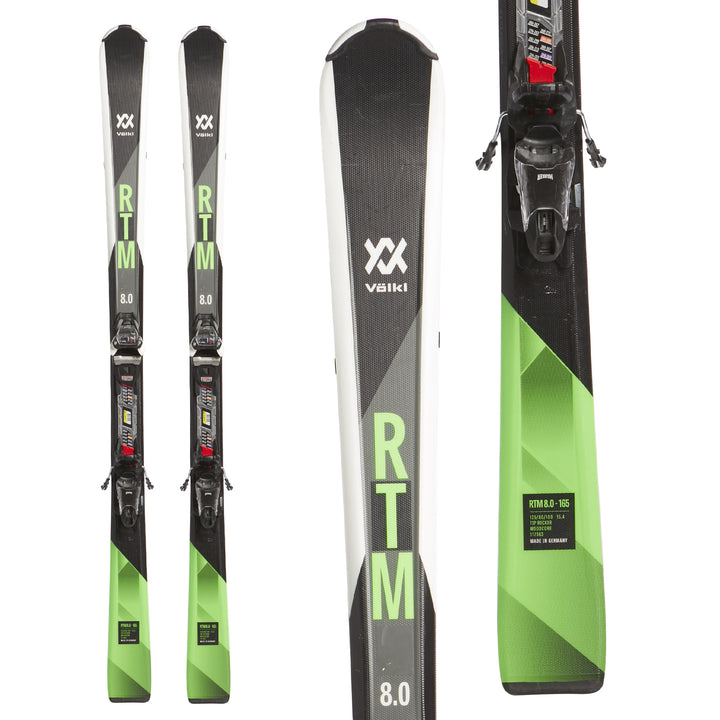Volkl RTM 8.0 Skis + FDT TP 10 Bindings 2017