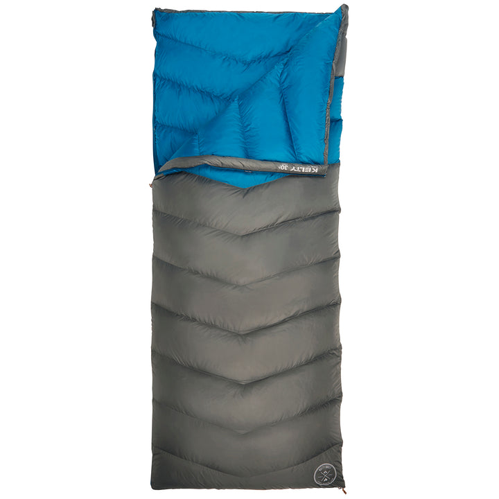 Kelty Galactic 30 Sleeping Bag Gray/Blue