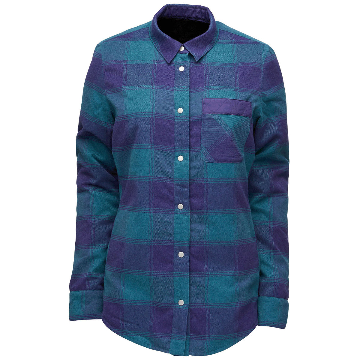 Flylow Penny Insulated Flannel - Women's Astro/Spruce Plaid