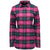 Flylow Brigitte Flannel - Women's Dragonfruit Plaid