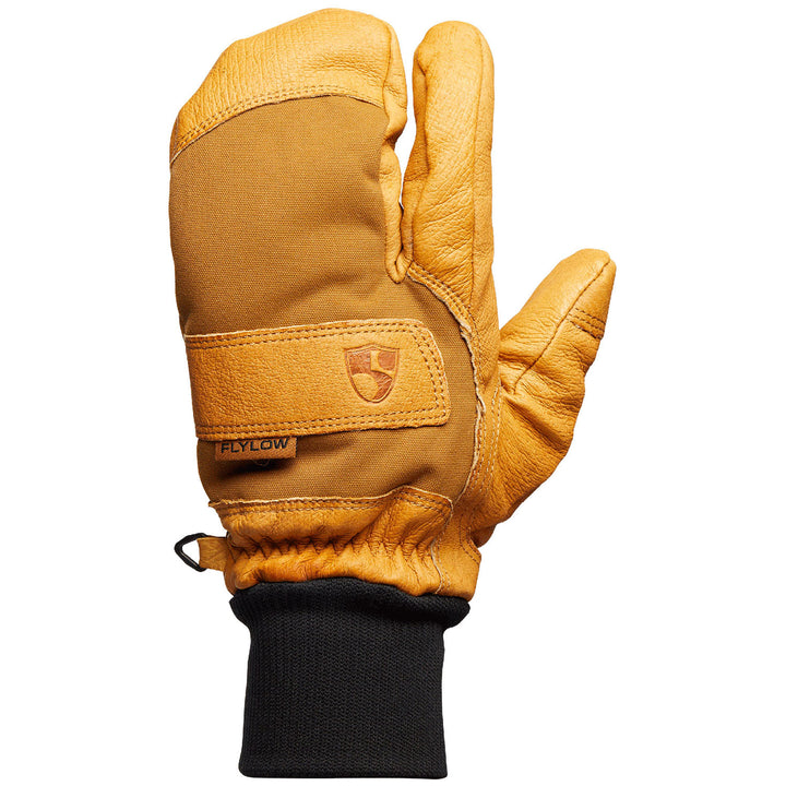 Flylow Maine Line 3 Finger Mitts Natural/Rye