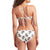Patagonia Kupala Bikini Top - Women's Palms Of My Heart Small: Rutabaga White