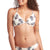 Patagonia Kupala Bikini Top - Women's Palms Of My Heart Small: Rutabaga White