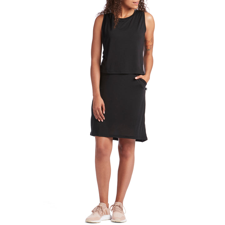 Orage Cat Track Dress - Women's Black