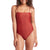 Mollusk Tube One-Piece Swimsuit - Women's Mars