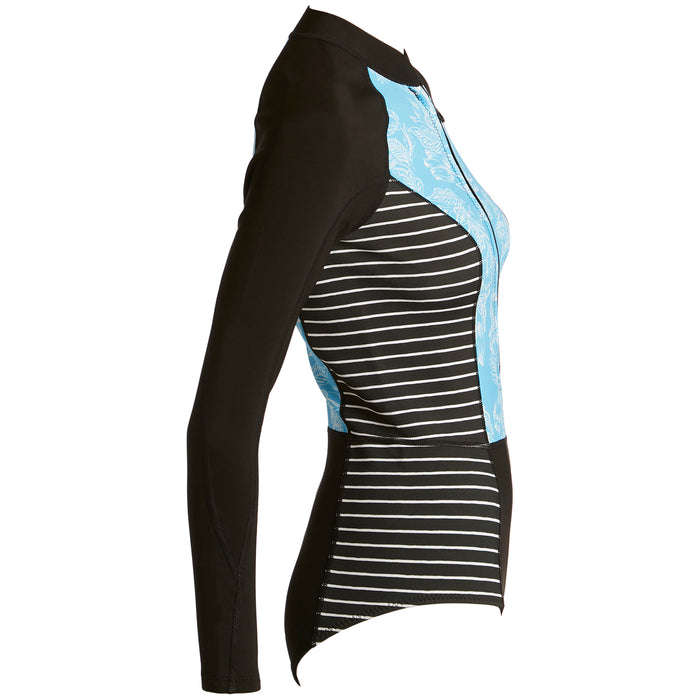 Amuse Society Grazie Cheeky Long Sleeve Springsuit - Women's Black
