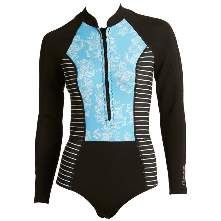 Amuse Society Grazie Cheeky Long Sleeve Springsuit - Women's Black