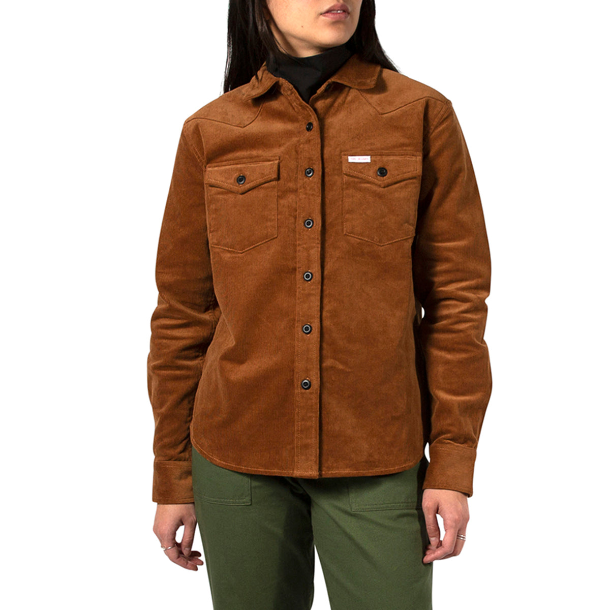 Topo Designs Corduroy Mountain Shirt - Women's Camel