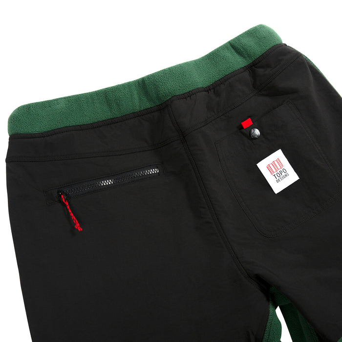 Topo Designs Fleece Pants Forest/Black