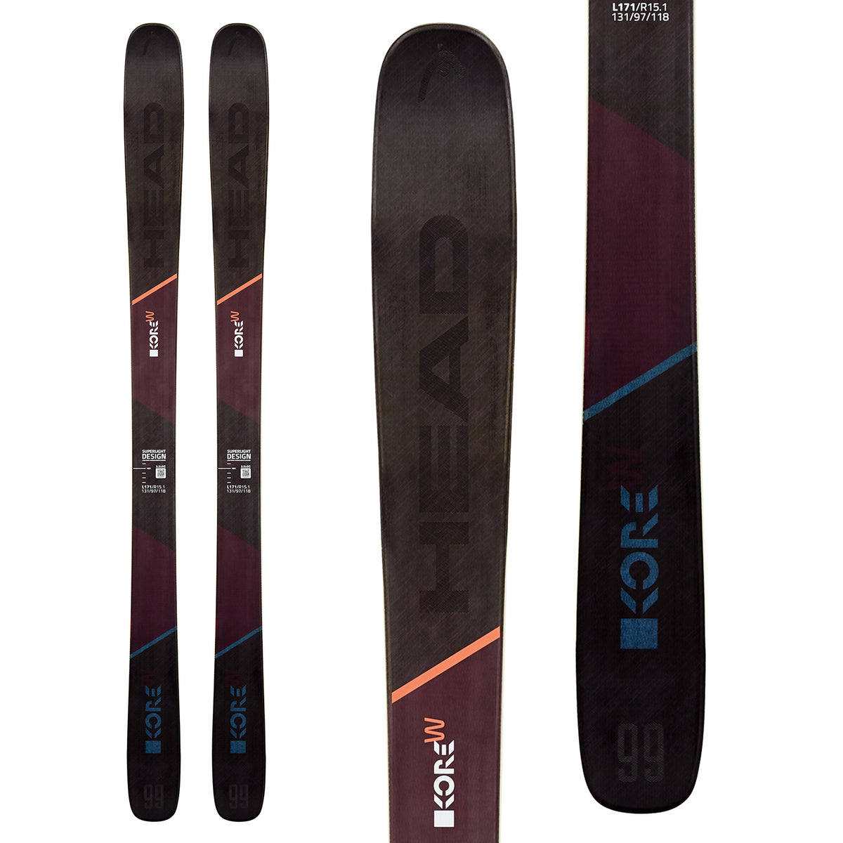 Head Kore 99 W Skis - Women's 2020
