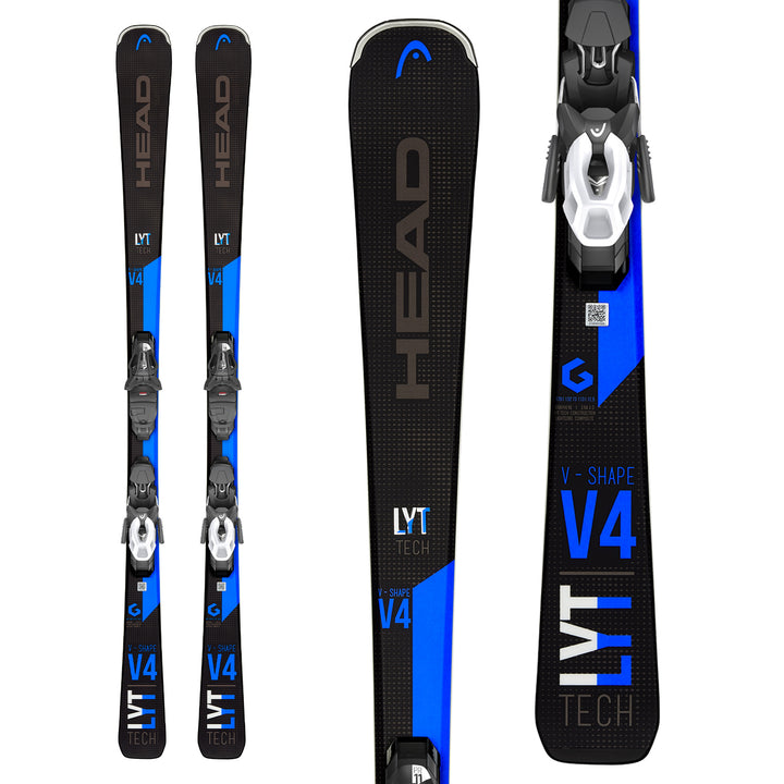 Head V-Shape V4 Skis + PR 10 GW Promo Bindings 2020