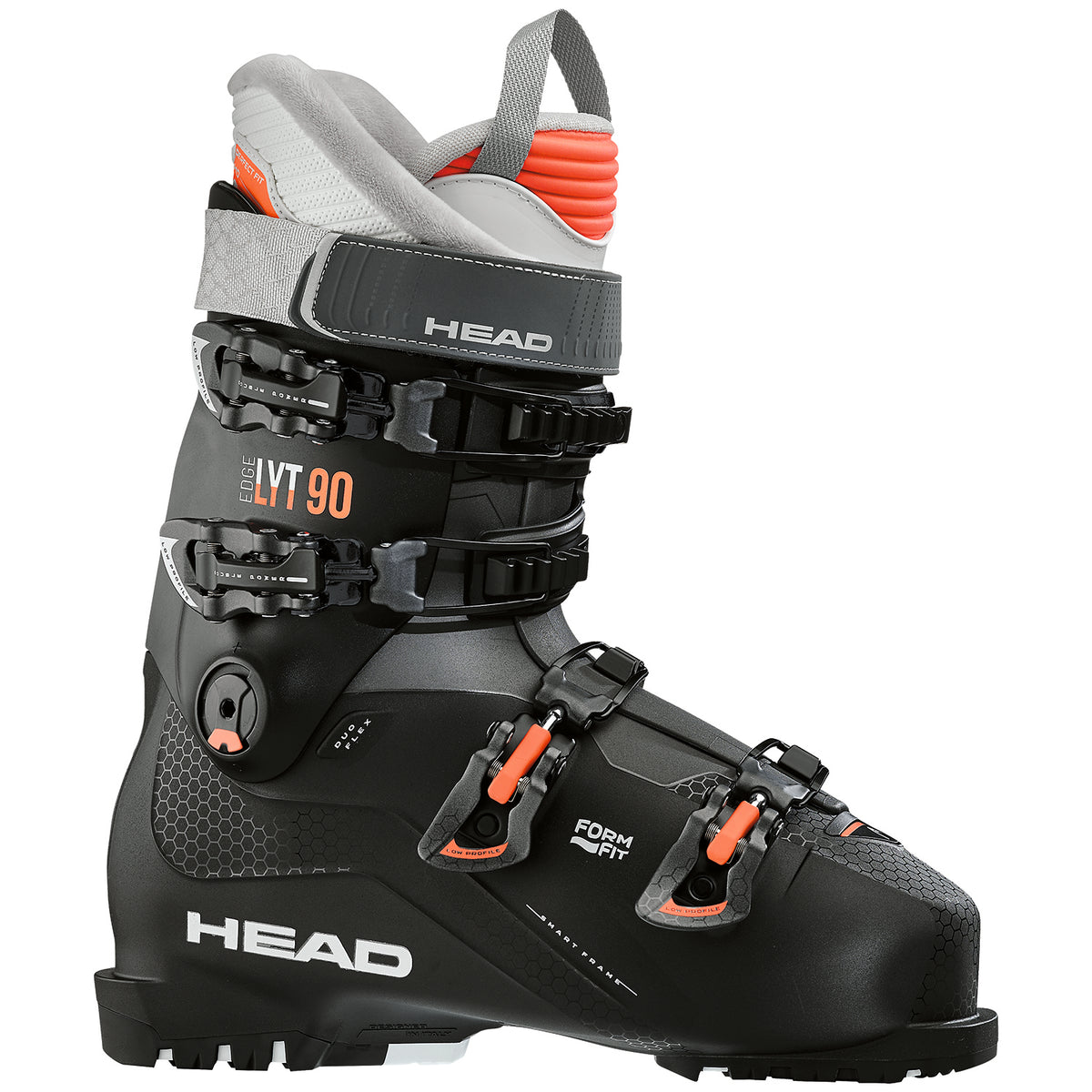 Head Edge LYT 90 W Alpine Ski Boots - Women's 2021 Black/Salmon