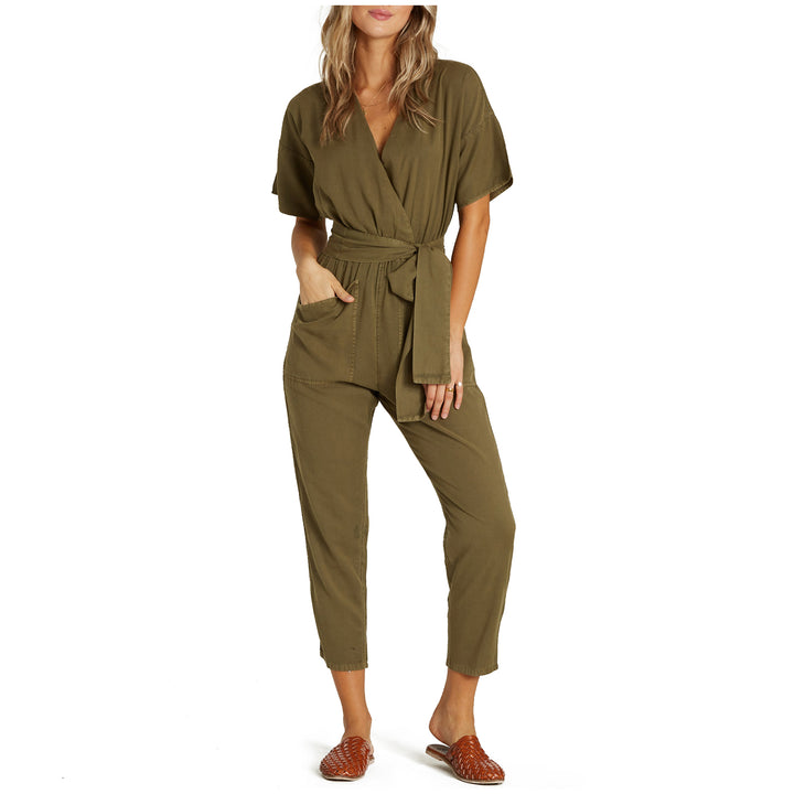 Billabong High Flyer Jumpsuit - Women's Sage