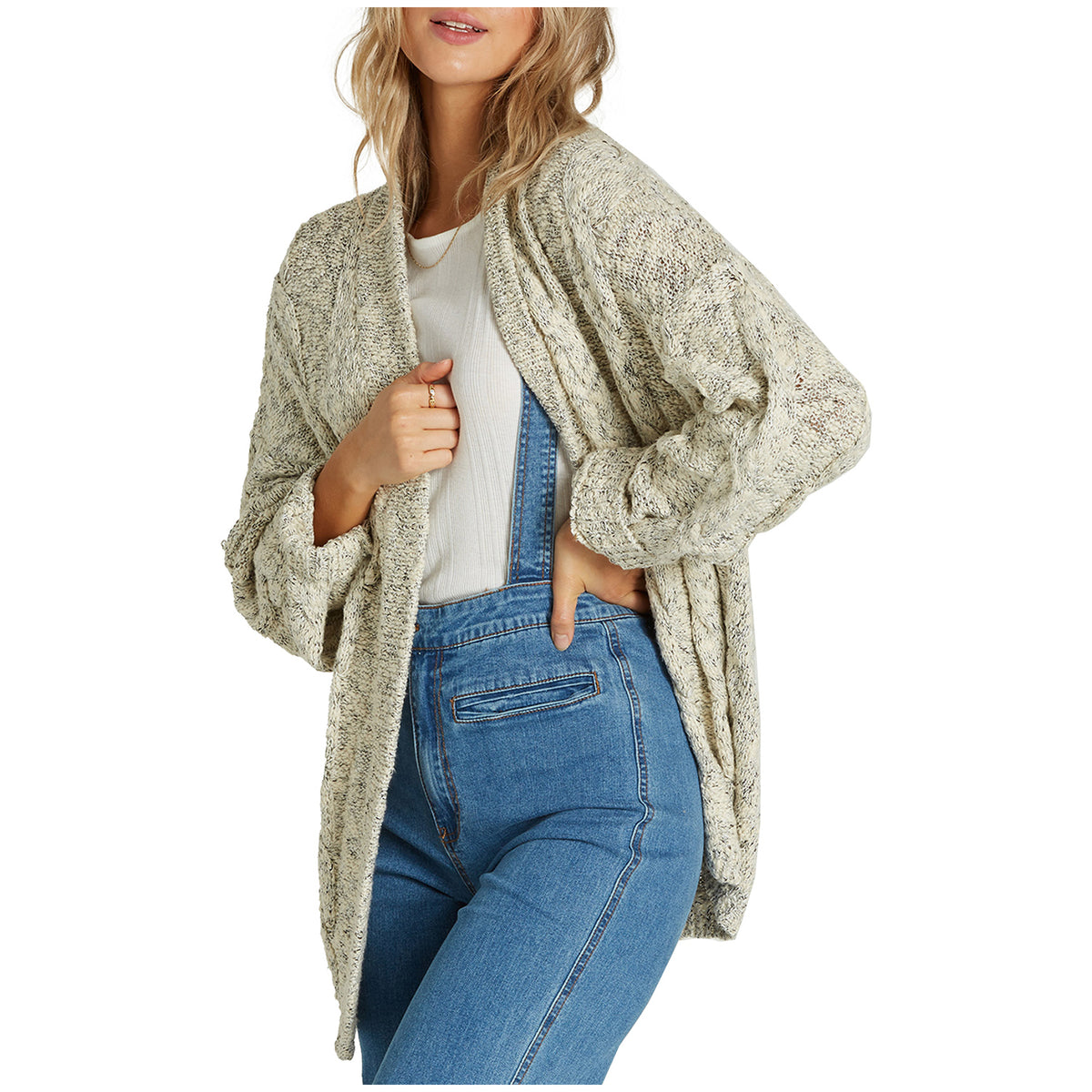 Billabong Sweetest Thing Sweater - Women's White Cap
