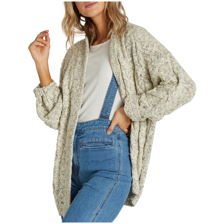 Billabong Sweetest Thing Sweater - Women's White Cap
