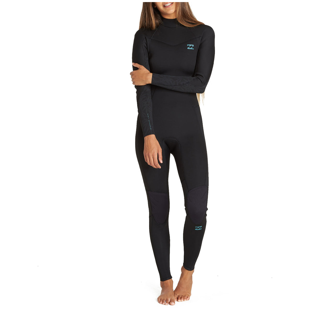 Billabong 4/3 Synergy Back Zip GBS Wetsuit - Women's Black