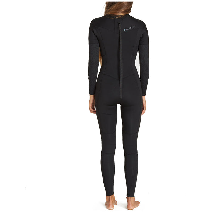 Billabong 4/3 Synergy Back Zip GBS Wetsuit - Women's Black
