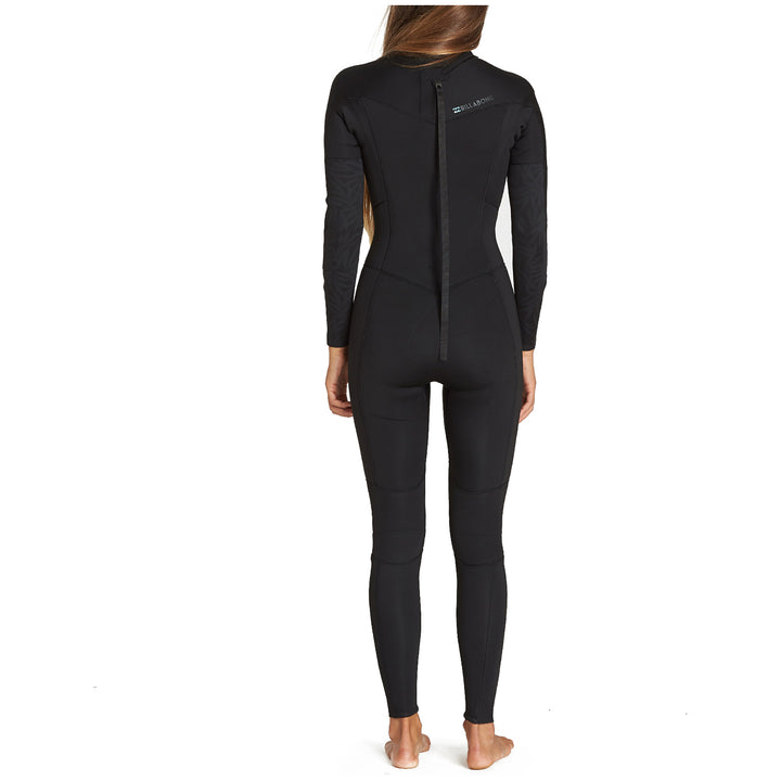 Billabong 4/3 Synergy Back Zip GBS Wetsuit - Women's Black