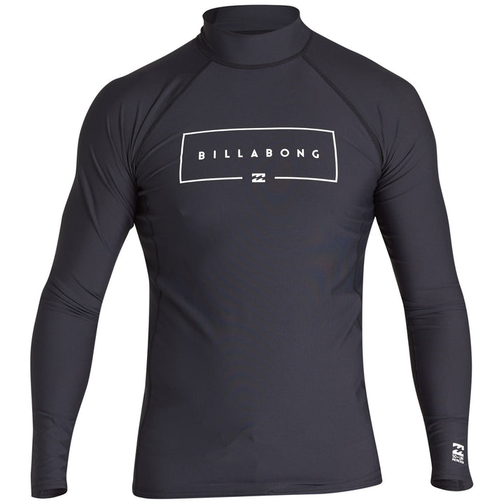 Billabong Union Performance Fit Long Sleeve Rashguard Black