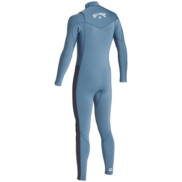 Billabong 4/3 Revolution Chest Zip GBS Wetsuit Cascade Blue