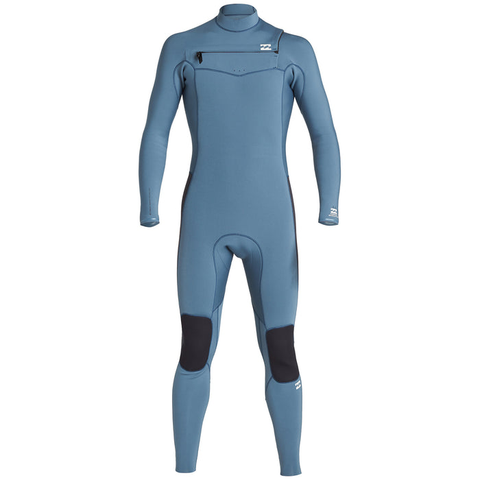 Billabong 4/3 Revolution Chest Zip GBS Wetsuit Cascade Blue