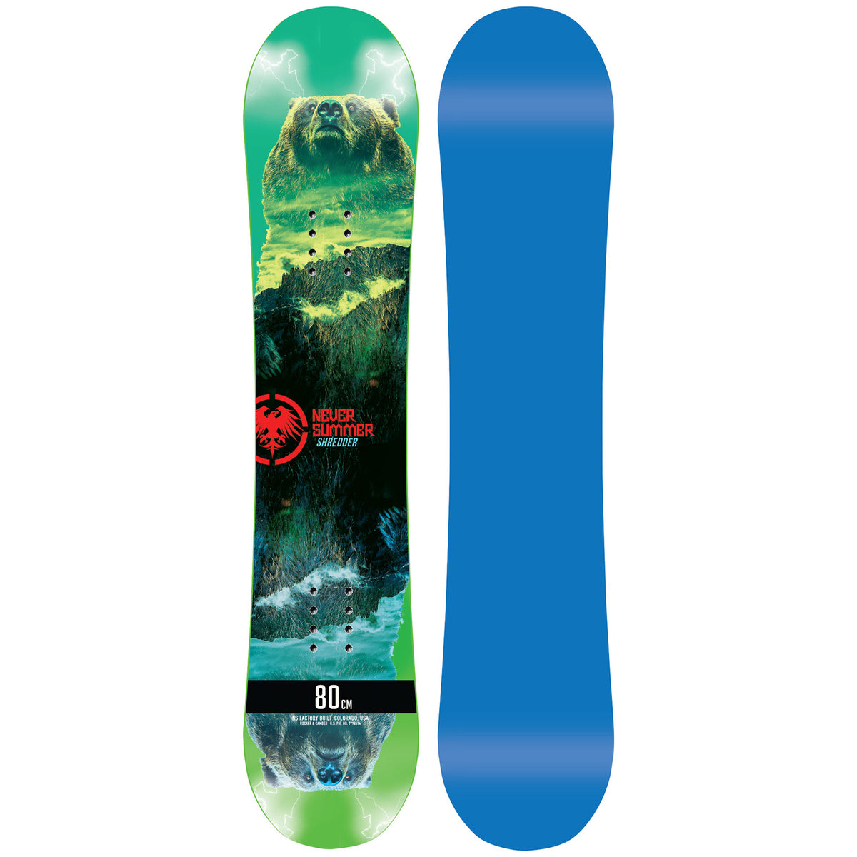 Never Summer Shredder Snowboard - Little Kids' 2020