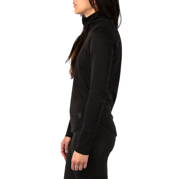 Topo Designs Tech Turtleneck Top - Women's Black