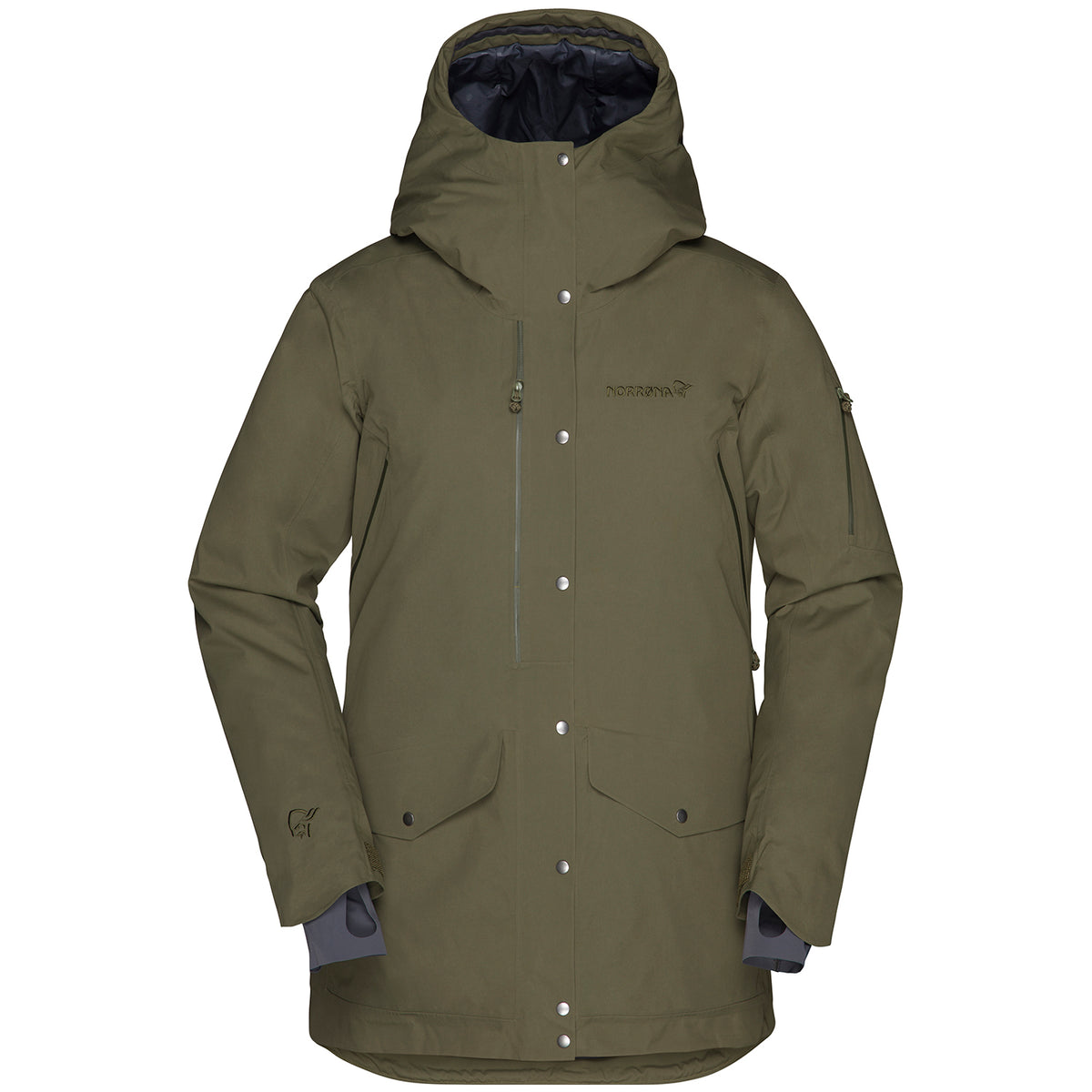 Norrona Røldal GORE-TEX Insulated Parka - Women's Olive Night