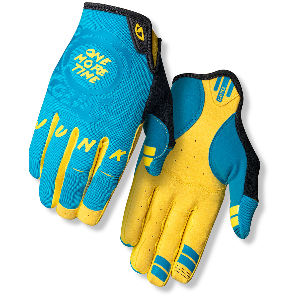 Giro Colin DND Bike Gloves Blue/Yellow