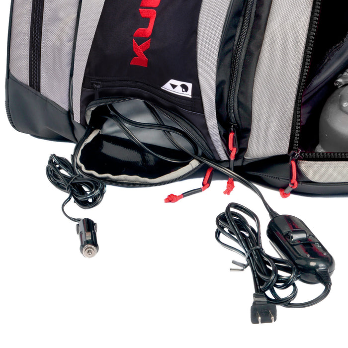 Kulkea Thermal Trekker Boot Bag Cool Grey/Black/Red