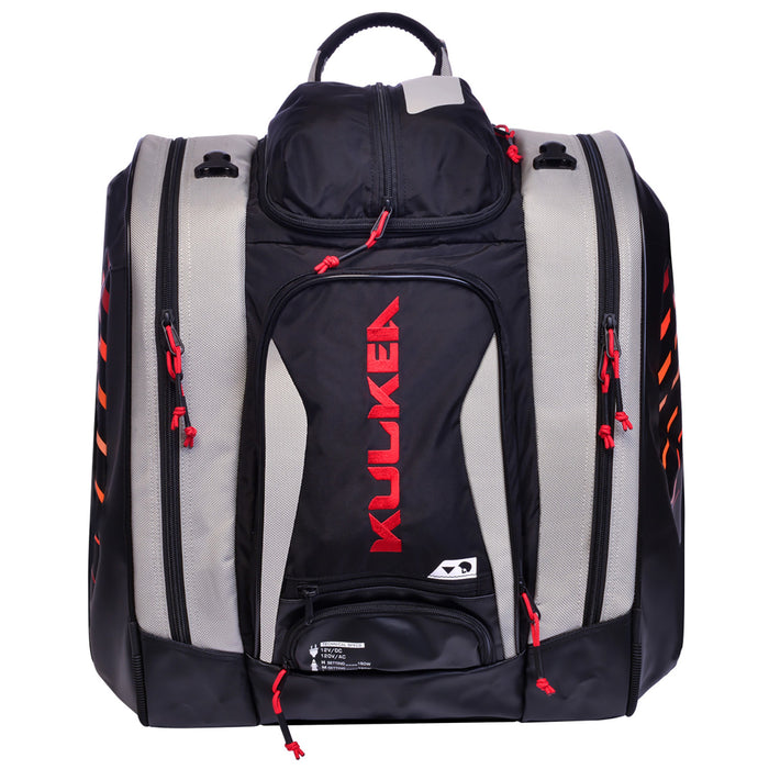 Kulkea Thermal Trekker Boot Bag Cool Grey/Black/Red