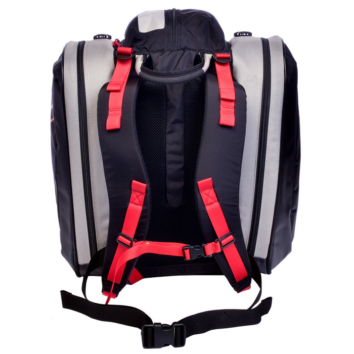 Kulkea Thermal Trekker Boot Bag Cool Grey/Black/Red