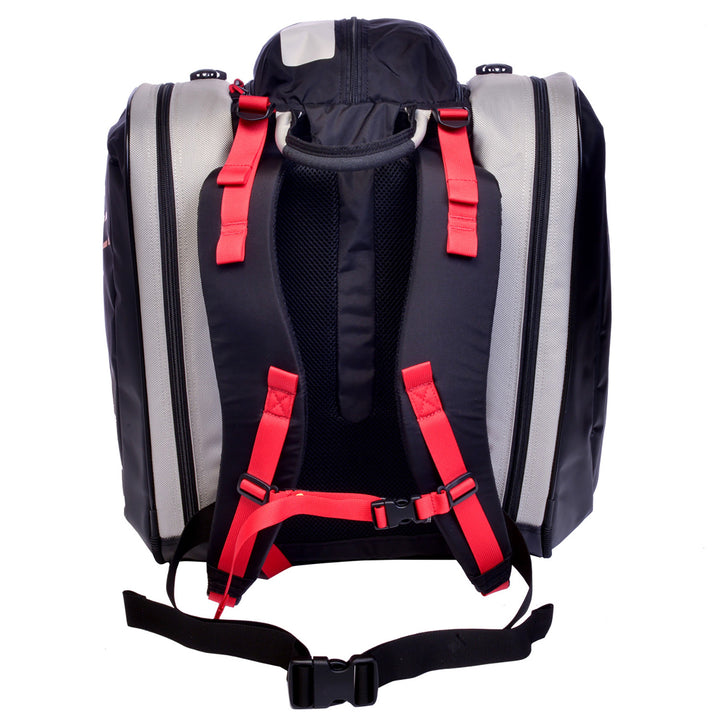 Kulkea Thermal Trekker Boot Bag Cool Grey/Black/Red