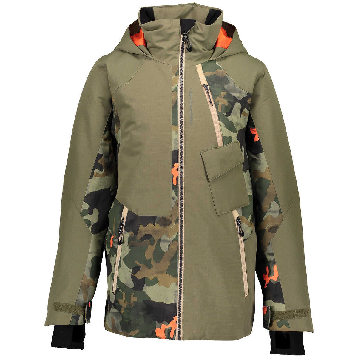 Obermeyer Axel Jacket - Boys' Hot Shot Camo