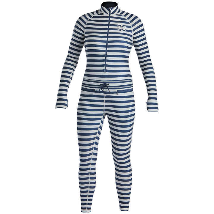 Airblaster Hoodless Ninja Suit - Women's Vintage Navy Stripe